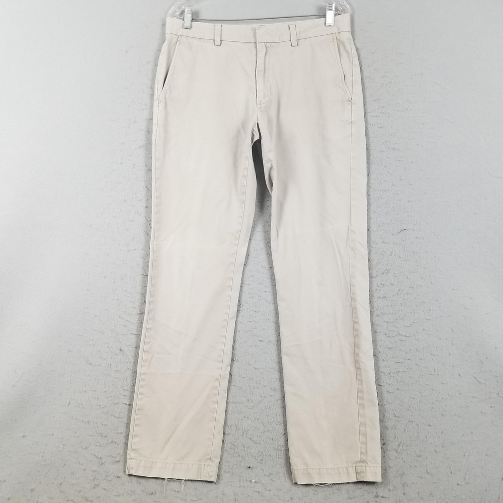 Banana Republic Pants Mens 32x32 Beige Aiden Chino Slim Fit Cotton Casual